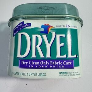 Dryel Original At Home Dry Cleaning Kit Fabric Care